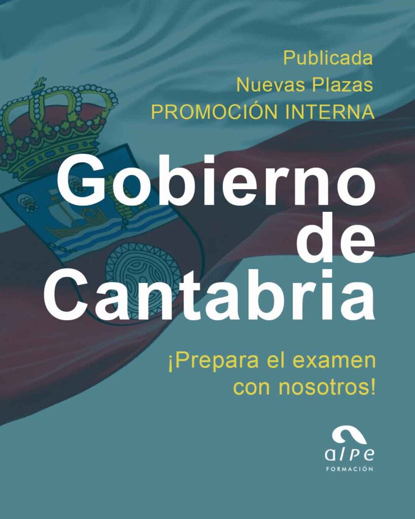 Oposiciones Promoción Interna. Gobierno de Cantabria