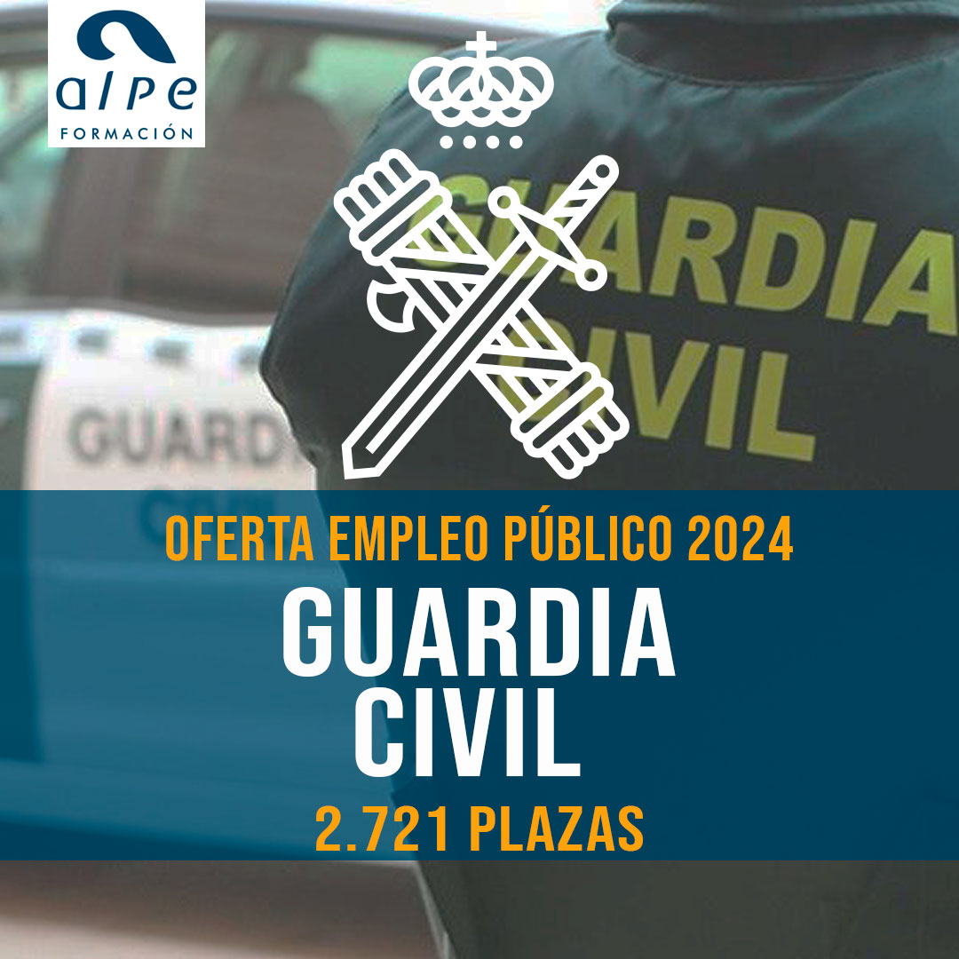 Oferta de Empleo Público Guardia Civil 2024