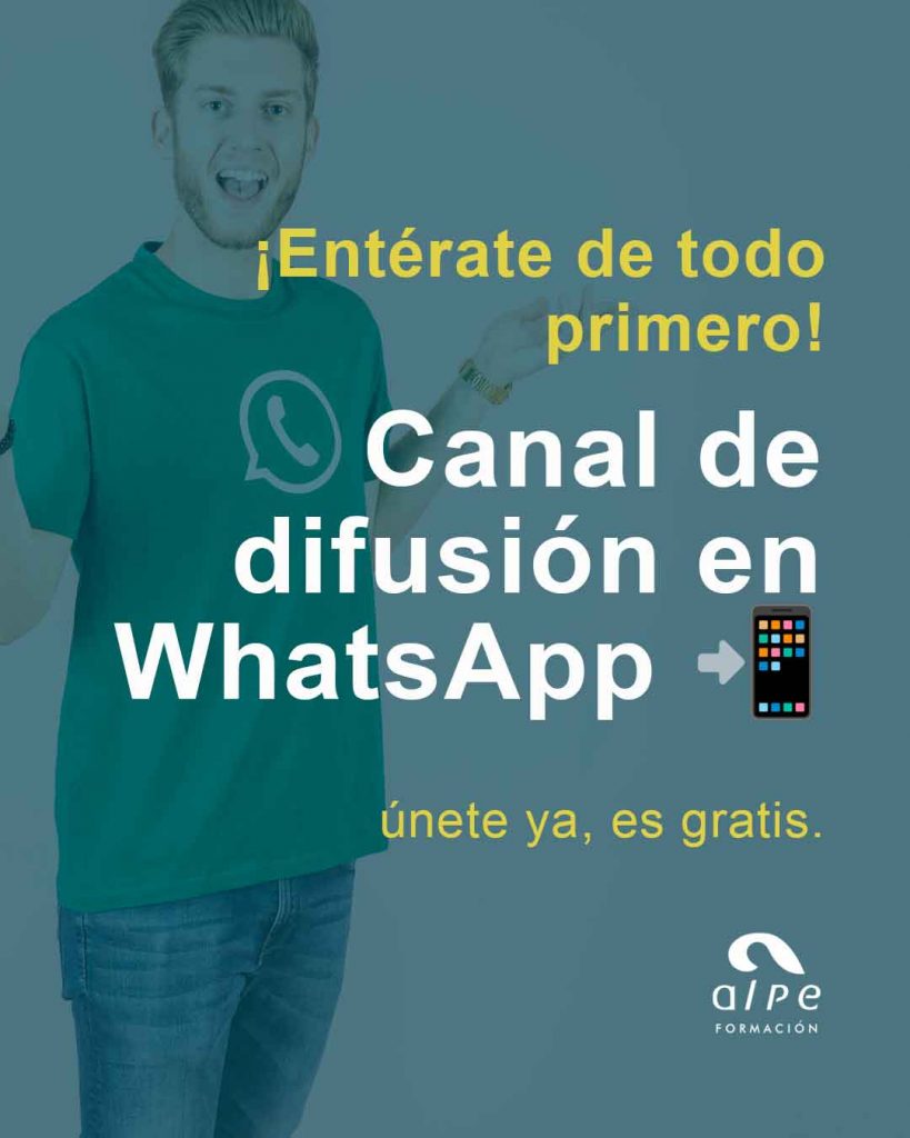 nuevo Canal de Difusión en WhatsAp