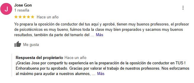 Aula de Alpe Formación preparando estudiantes para oposiciones TUS