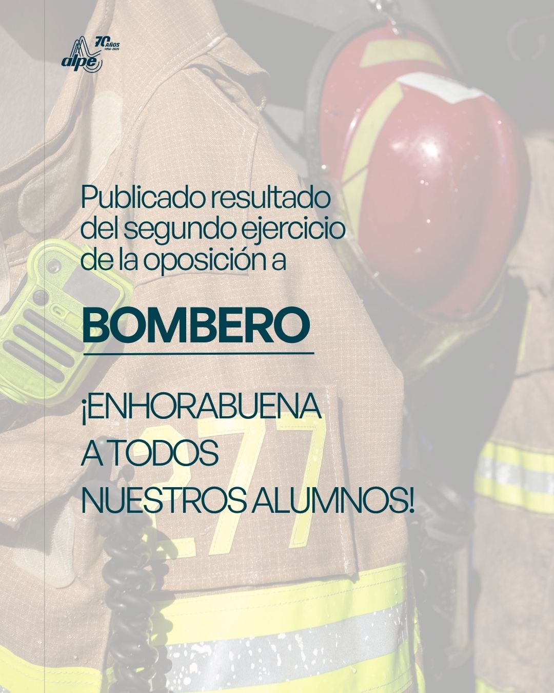 Publicado resultado segundo ejercicio de oposición a Bombero Ayuntamiento Santander