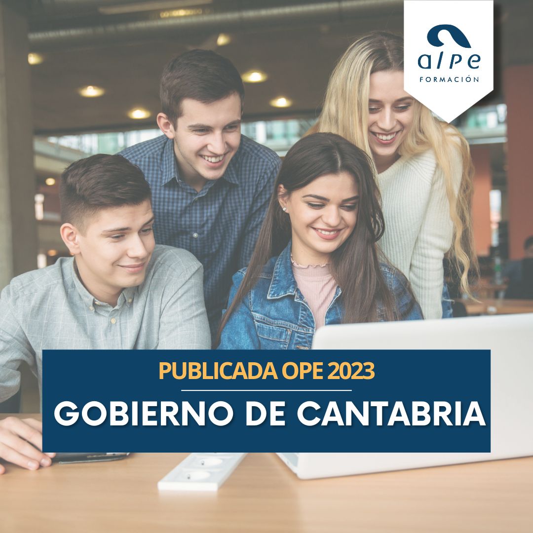 OPE 2023 del Gobierno de Cantabria